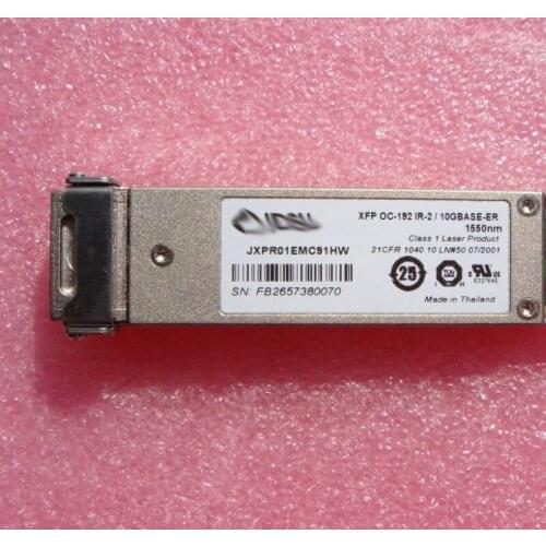 JDSU JXPR01EMCS1HW, Single-mode Module, XFP OC-192IR-2/10GBASE-ER 1550NM 40KM