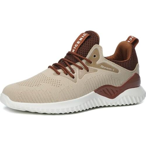 Mens Shoes Casual Lightweight Boots Breathable Mesh Sneakers Breathable Stylish Soft Sole 39-46 Non-slip Fashion Luxury New 2021