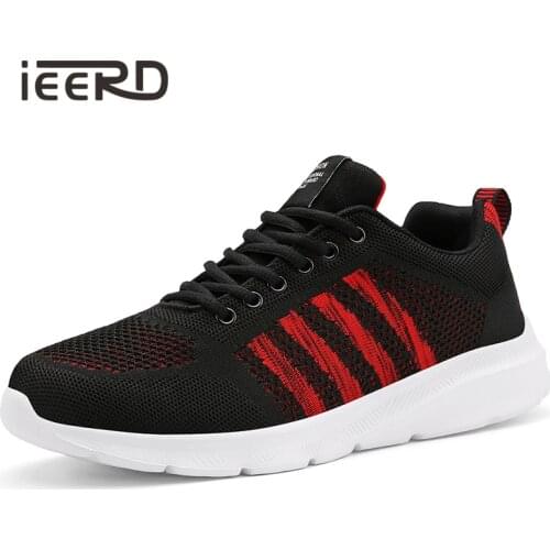 Cool Summer Mesh Men Casual Shoes Fly-Wire Breathable Sneakers Men Spot Shoes Outdoor Walking Footwear Large Size