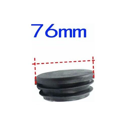 76mm Plastic Furniture feet leg plug cap,3 inch,Blanking Tube Insert ending covers pile pole cap pipe cover