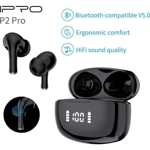 Наушники беспроводной Wireless Headphones IPRO P2Pro In Ear HiFi 480mAh Charging Box Fone sem fio auriculares Bluetooth-compatib