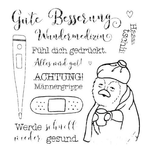 German Transparent Clear Stamp/Seal for DIY scrapbooking/photo album Decorative clear stamp A0524