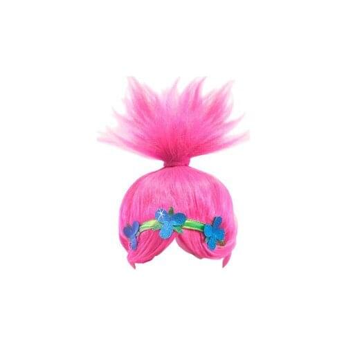 2021 new girl wigTroll Party Girl Cosplay Dress Up party props