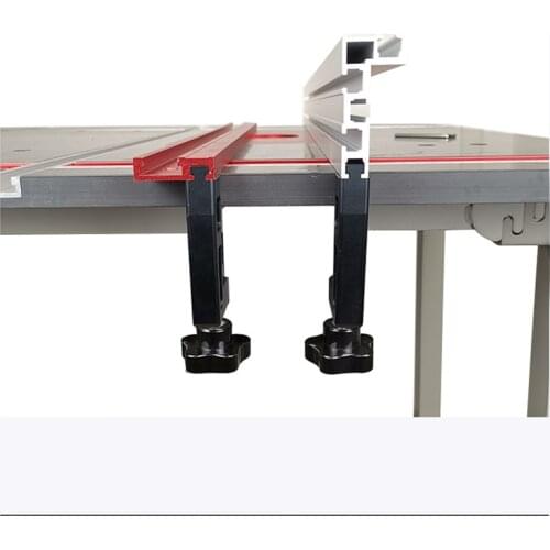 One Set Woodworking G Clamps for Standard Aluminium 45mm 75mm Fence T-track Fixtures