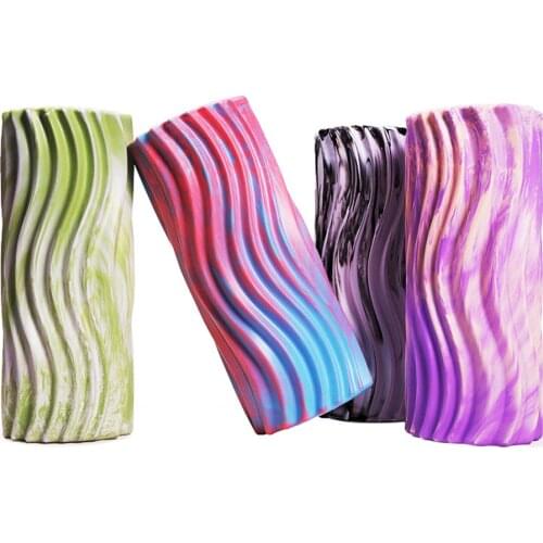 Yoga Foam Roller EVA Hollow Camouflage Yoga Column for Fitness Muscle Massage and Muscle Relax after Exercise 45/33*14cm