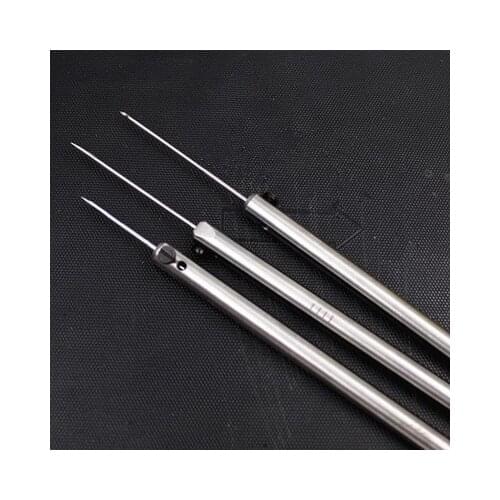 DIY Extra Thin Straight Crochet Acupuncture Leather Hand Sewing Tools Thousands Hooks Needle Care Shoe Shop Tools