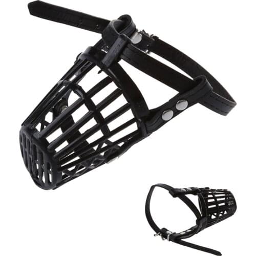 Dog Pet Puppy Muzzle Basket Cage