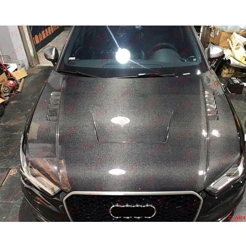 2013-2020 Z-ART A3 Carbon Fiber Engine Hood for S3 carbon fiber engine bonnet for S3 carbon fiber engine cover for A3 s line