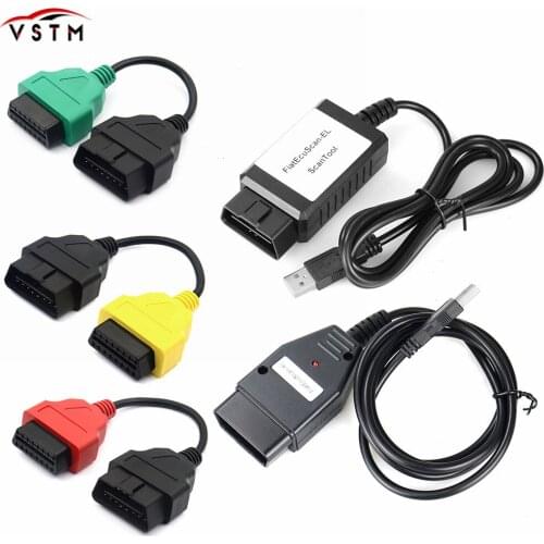2021 Professional For Fi-at ECU Scan Diagnostic Cables Adapters Fi-atECUScan + MultiECUScan OBD2 Scanner with Free shipping