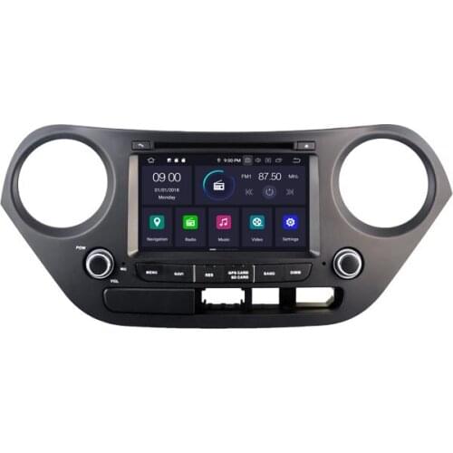 7" Android 10.0 OS Car DVD Multimedia GPS Radio System for Hyundai i10 2013-2018 (Left Hand Drive Version) with 4GB RAM 64GB ROM