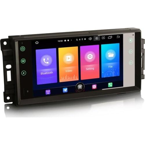 7" Android 10.0 OS Car Multimedia GPS System for Jeep Liberty 2008-2011 Patriot 2009-2011 Wrangler 2007-2012 Compass 2009-2011