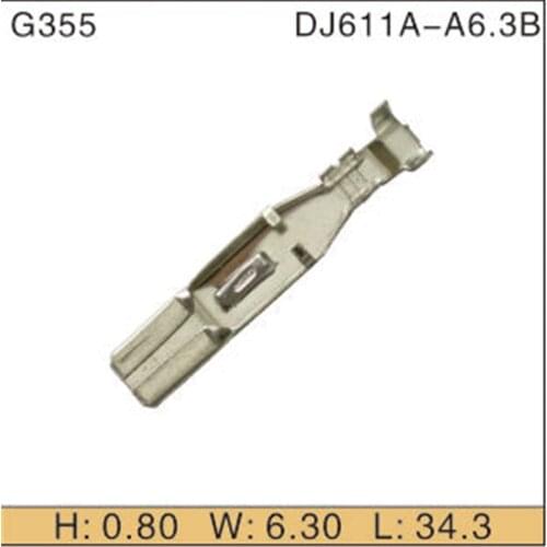 Free shipping 1000pcs Car Electronics & Motorcycle Accessories & Parts G355 male terminal connector