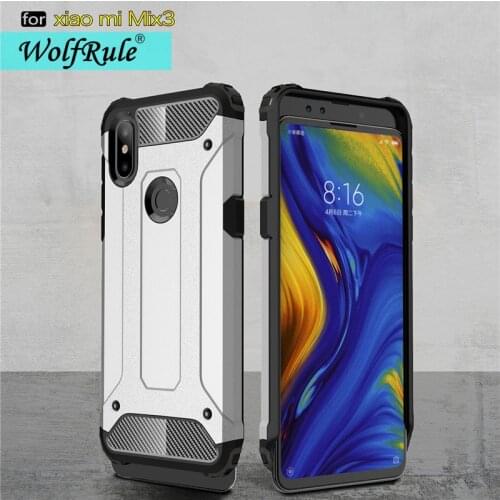 Phone Cases For Xiaomi Mi Mix 3 Case On Mi Mix 3 6.39" Full Wrapped Heavy Hybrid PC+TPU Cover For Xiaomi Mi Mix 3/Mi Mix 3 Cover