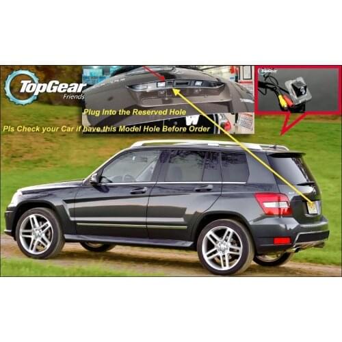 Original Reserved Hole Car Camera For Mercedes Benz GLK MB X204 High Quality Rear View Back Up Camera For Friends | CCD + RCA