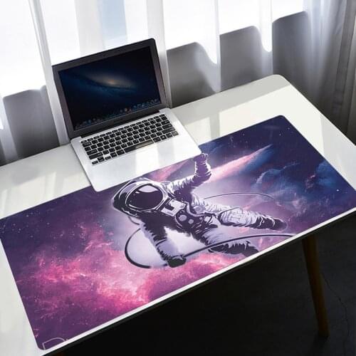 Astronaut Mousepad Gamer Desk Gaming Keyboard Pad Mouse Pc Gamer Complete Keyboard for Compass Table Mat Varmilo Mice Keyboards