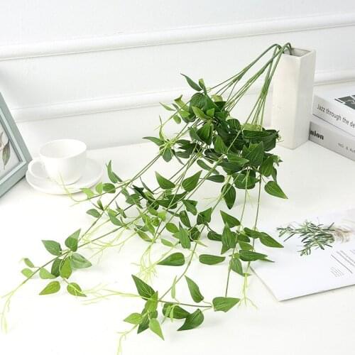 Levitating Plant Artificial gingko Leaf Rattan Wall Decoration Garden Decoration Plants Artificial Leave