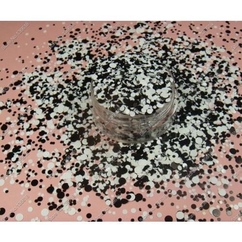 Mix colors Dot nail art Glitter Round Paillette nail glitter design for nail gel polish,make up,decoration