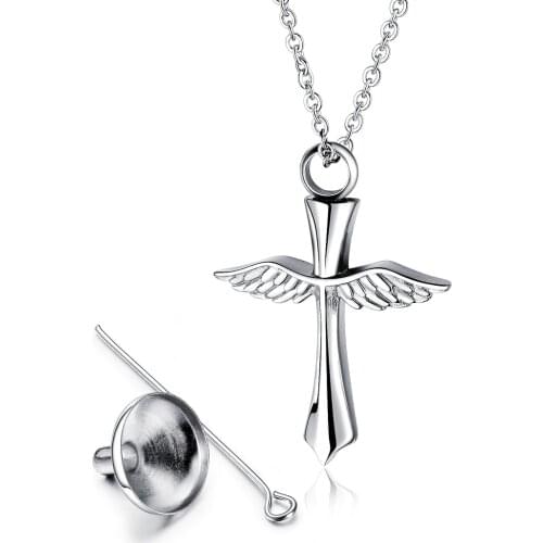 Unisex Fashion Jewelry 316 Stainless Steel Chain Women Men Heart Pendants Empty Perfume Save Pet Ashes Necklaces