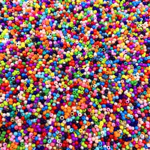 New 1000pcs 1.8mm Czech Glass Seed Hole Beads /lot Austria Crystal Beads For DIY Jewelry Making