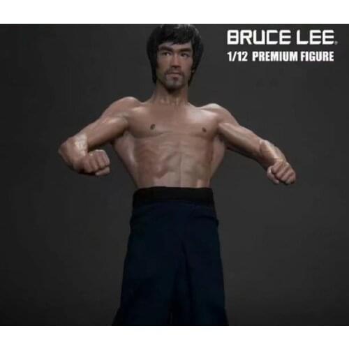 NEW 20cm BOXED Bruce Lee Figure The Martial Artist Series NO.1 Bruce Lee 1/12 Premium Figure Classic Toys