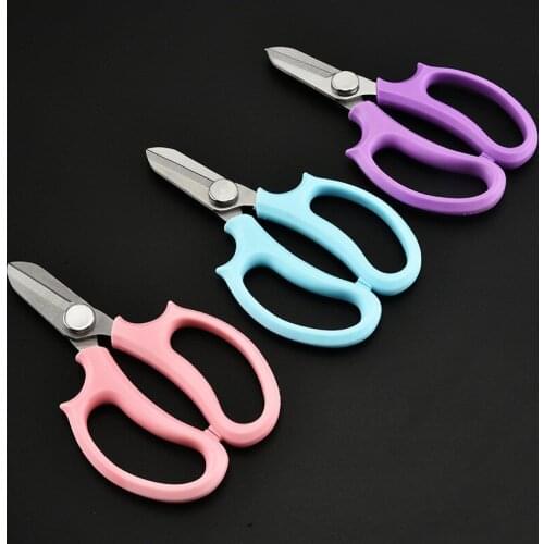 Garden Floral Pruning Scissors Shears Tools Stainless Steel Cut Flowers Gardening Bonsai Fruit Tee Plants Pruning Shears