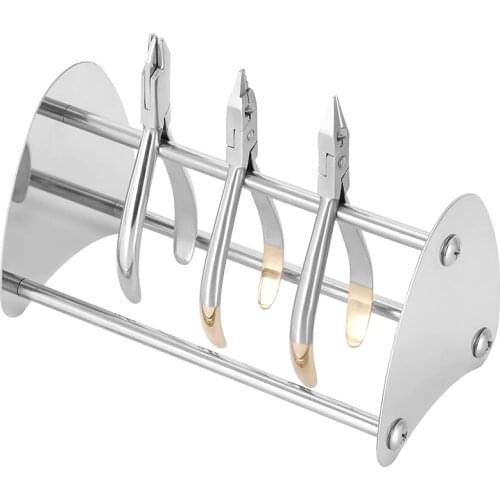 Dental Orthodontic Plier Stand Holder For Three-Prong Plier Shaping and Bending Every Kinds Ligature Dentistry Clinic Supplies