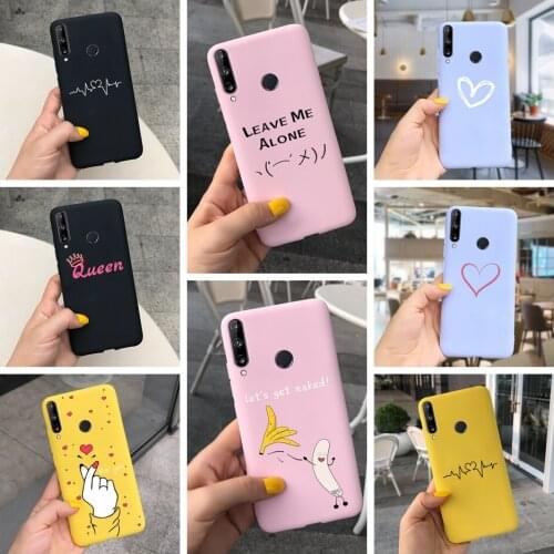 Cartoon Shockproof Full-Body Protective Case Cover For Huawei Y7P 2020 Y7 pro 2019 Y7 2019 P40 Lite E Silicone Case Gel Rubber