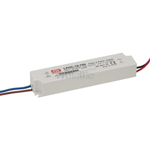 MEAN WELL original LPHC-18-700 25V 700mA meanwell LPHC-18 25V 16.8W Single Output LED Switching Power Supply