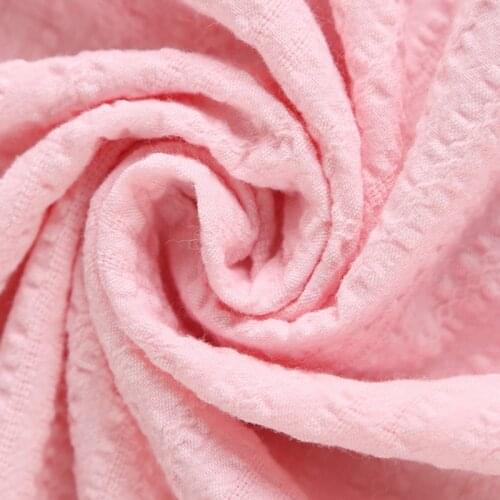 100cm*120cm elegant white cotton fabric tissue jacquard cotton seersucker material