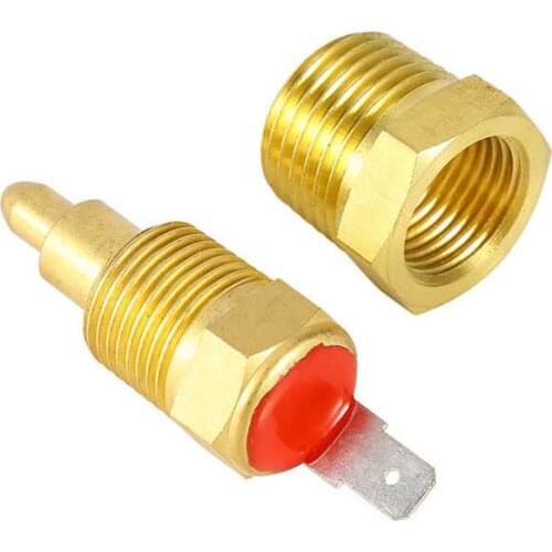 195 To 210 Degree Electric Engine Cooling Fan Thermostat Temp Switch 3/8'' NPT
