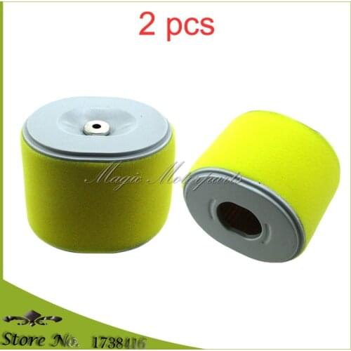 2 pcs Air Filters For Honda 17210-ZE3-505, 17210-ZE3-010, 17210-ZE3-000 GX340 GX390 11HP 13HP Engine