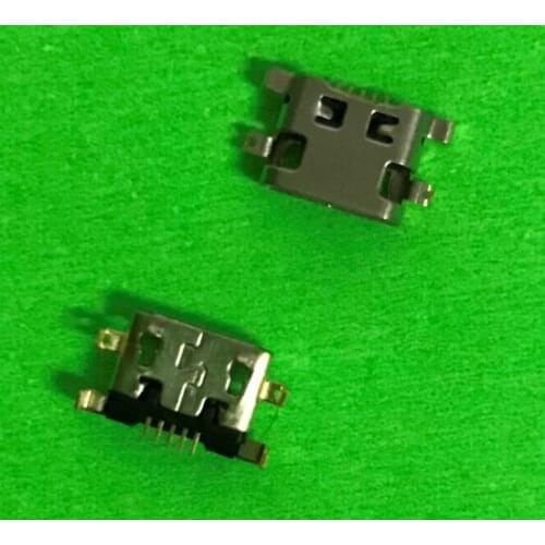 500pcs /Lot Charging Charger Port Micro USB Connector Dock Parts For Lenovo A708T A708t S890 For HuaWei G7 G7-TL00