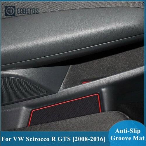 Car Gadget Pad For VW Scirocco R GTS Accessories Volkswagen 2008 2009 2010 2011 2012 2013 2014 2015 2016 Accessories Gel Pad Rub