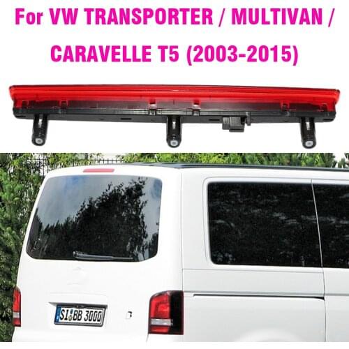 Car LED 3RD Third Brake Light 12V Auto Level Rear High Mount Stop Lamp For VW Transporter T5 2003-2015