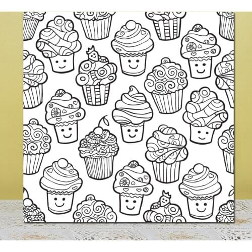 AZSG Ice Cream Cone Clear Stamps For DIY Scrapbooking/Card Making Decorative Silicone Stamp Crafts