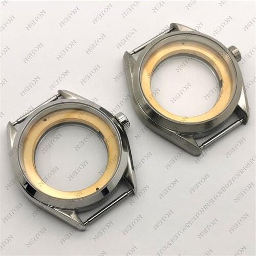 NEITON 3021 42mm watch case ETA 2836 Miyota 8215 DG2813 ST1612 watch strap width 22mm