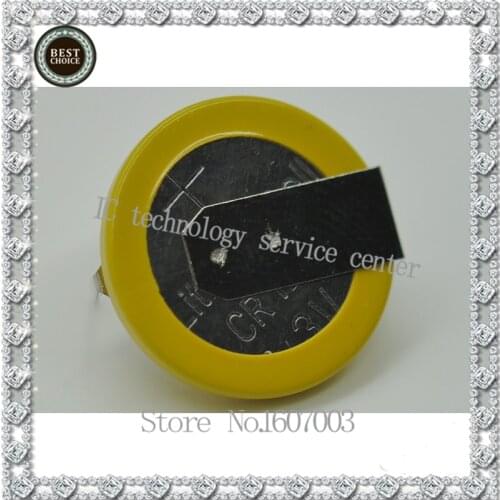 CR1220 3V coin cell battery with solder pin 2015+ foot horizontal line 2