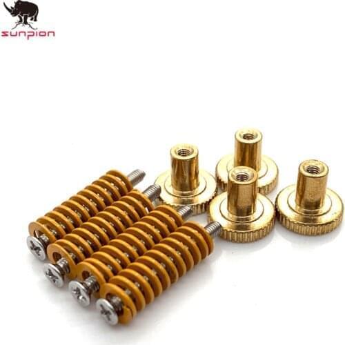 3d Printer Parts Ultimaker 2 Hot Bed Spring Leveling Kit M3*30 Screw&nut Leveling Spring Kit For Heated Bed Cr10 Ender-3 PrusaI3