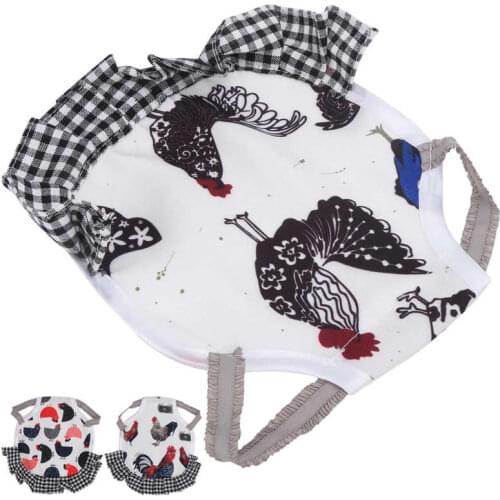 Farm Animal Feeding Eqipment chicken feeder Chicken Saddle Standard Chicken Saddle Hen Apron Feather Fixer Wing Back Protector