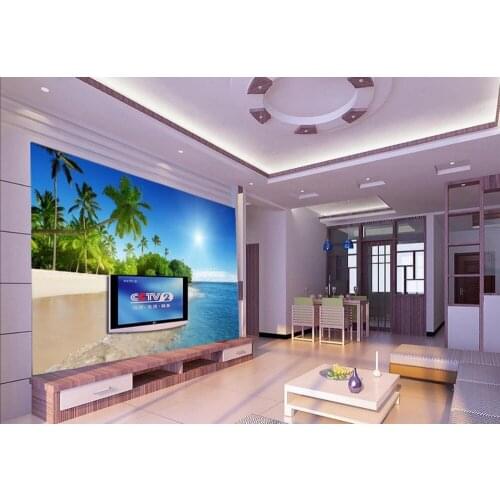 Photo wall mural Sea 3d wallpaper TV background wallpaper the living room sofa backdrop mural Home Decoration