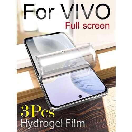 X60 ProPlus Screen Protector For VIVO X50 X50Pro Plus NEX 2 3S Hydrogel Film IQOO 7 5Pro NEO 3 Z1X HD Ultra-Thin Soft S7