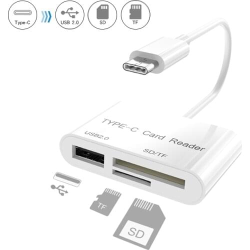 OTG Micro USB Type C Card Reader SD Card Reader USB 3.0 Lector SD Memory Card Reader For Micro SD TF USB Type-C OTG Cardreader