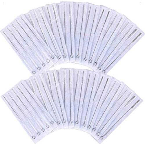 Microblading 5pcs Assorted Sterilized Tattoo Needles 3/5/7/9/11/13 RS agujas permanent makeup tattoo machine gun