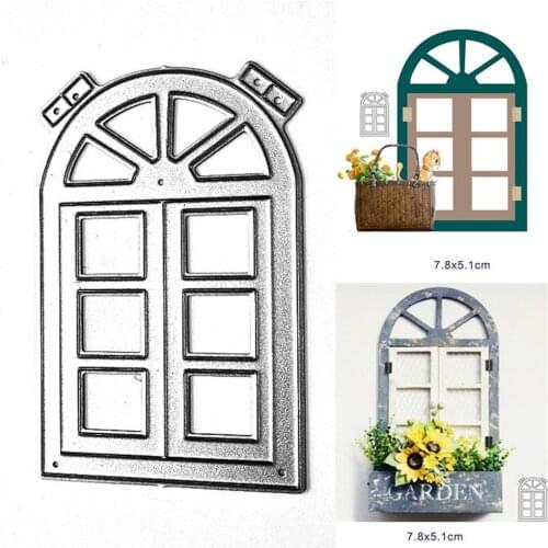 Cute Window Dies Scrapbook Album Metal Molds And Punching Cutting Dies Scrapbooking Paper Stencils For Decor Card Making 2021