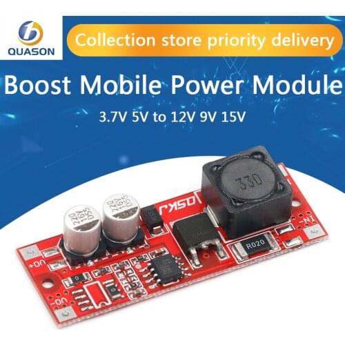 Ultra small boost mobile power module 3.7V 5V to 12V 9V 15V DC-DC ultra LM2577 2587