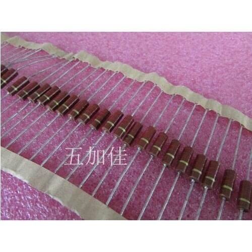 Original new 100% RC20GF222J 2.2K 5% 1/2W 10*3.5mm carbon core colour ring resistance without inductance resistance (Inductor)