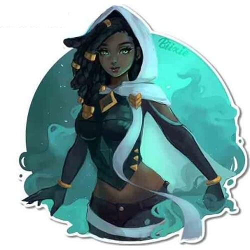 Funny 13cm X 12.5cm for League of Legends Character Creative Car Sticker Vinyl Fashion Decal Suitable for VAN RV SUV