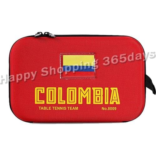 Yinhe 8009 Original table tennis case ping pong case for Colombia National teamckets case racquet sports ping pong