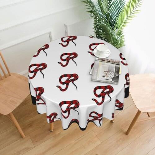 Snake Tablecloth Retro Custom Table Cover Buffet Cheap Protection Polyester Table Cloth