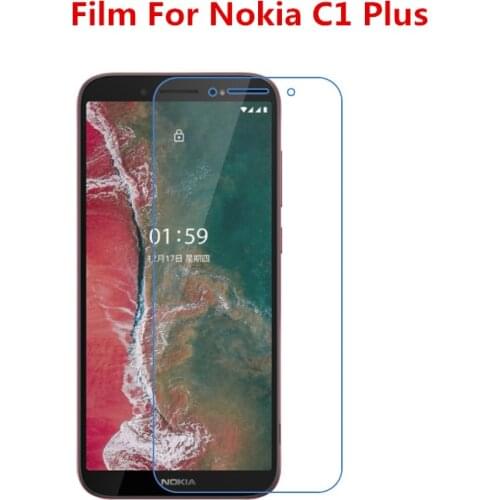 1/2/5/10 Pcs Ultra Thin Clear HD LCD Screen Protector Film With Cleaning Cloth Film For Nokia C1 Plus